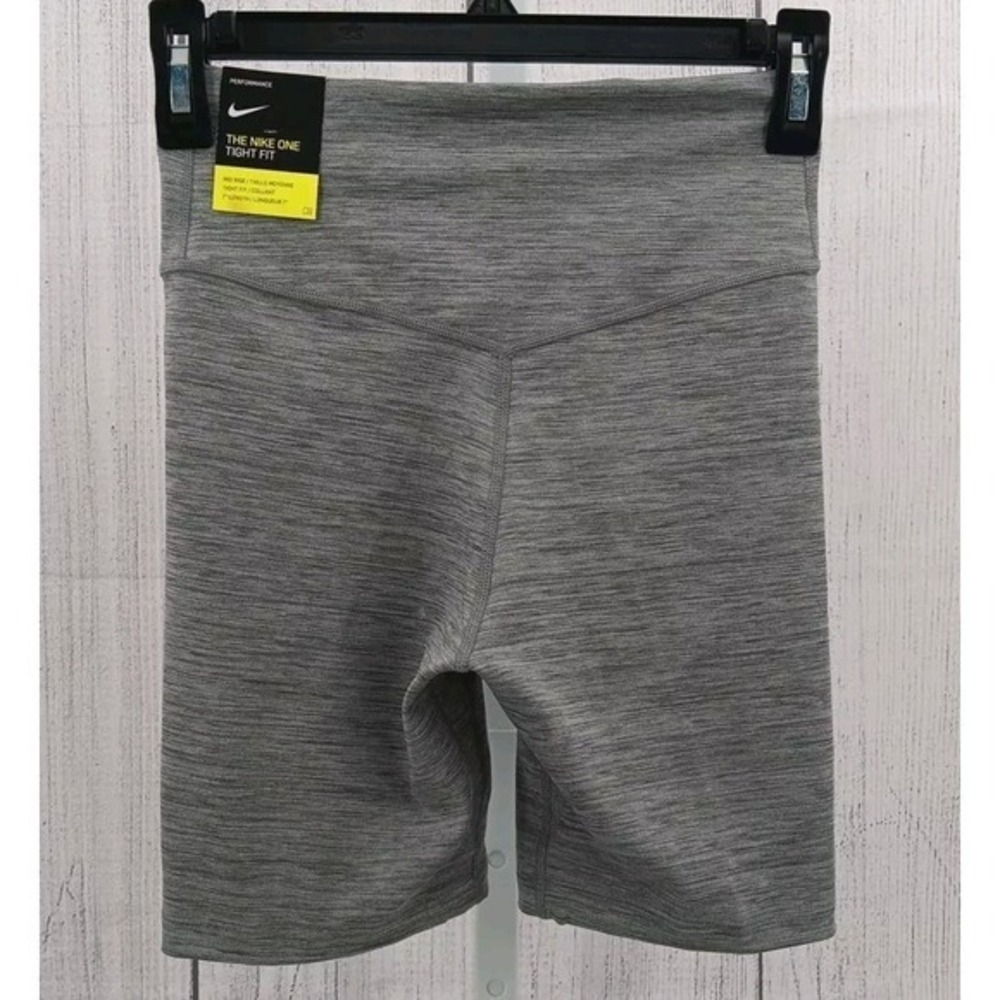 Nike Woman's, The Nike One Tight Fit Mid rise/7" Length, XS, Grey AF2